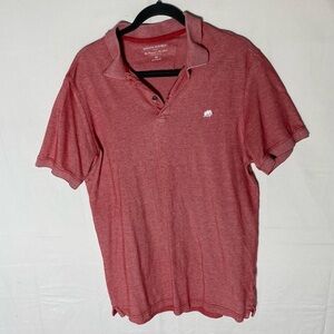 5/$25 Banana Republic Factory Red Short Sleeve Polo Shirt M